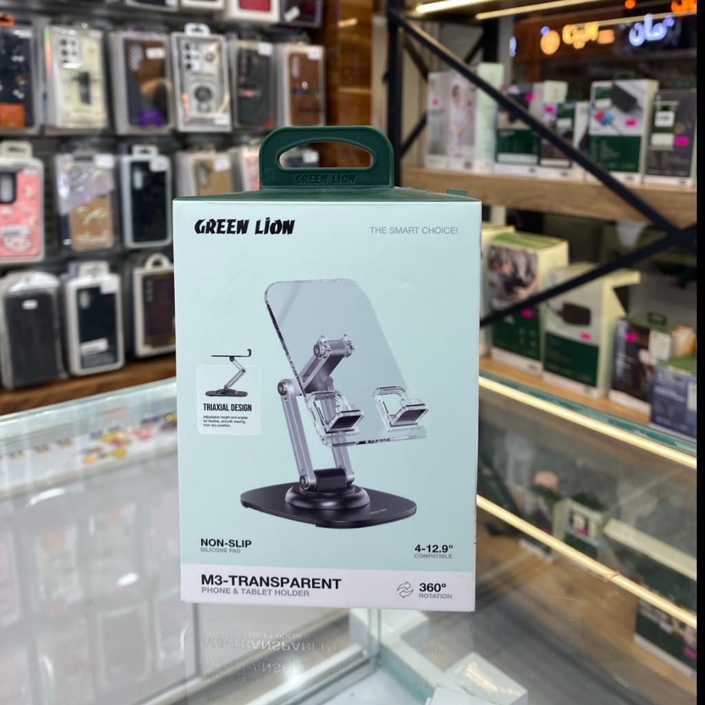 هولدر موبایل و تبلت گرین لاین M3 Transparent
